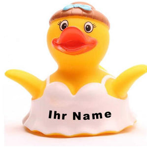 Ballerina Quietscheente - Personalisiert