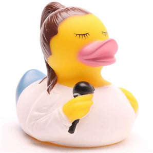 Sängerin Badeente