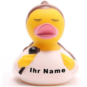 Ente Sängerin - Personalisiert