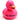 Ente XXL Maja - pink - PERSONALISIERT - schwarz