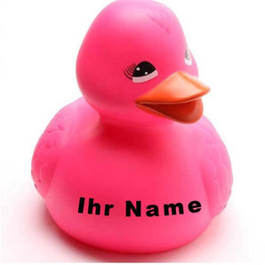 Ente XXL Maja - pink - Personalisiert