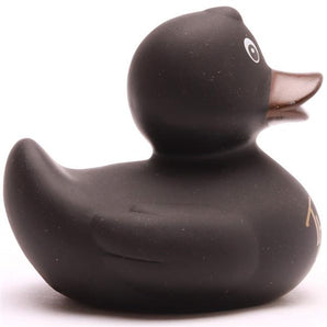 Badeente Thank You - schwarz