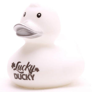 Badeente Lucky Ducky - weiss
