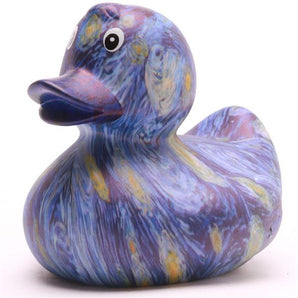 Badeente van Gogh - Sternennacht