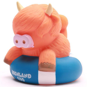 Badeetier Highland Kuh