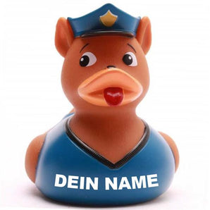 Ente Polizeihund - Personalisiert