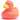 Badeente orange
