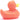 Badeente orange