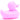 Badeente pink