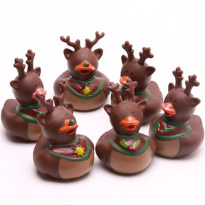 Badeenten Rentiere - 6er Set