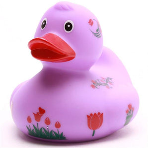 Badeente Tulpe - violett