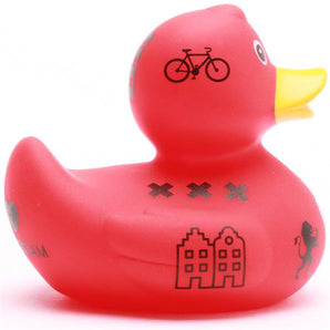 Badeente I love Amsterdam