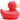 Badeente rot