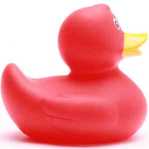 Badeente rot