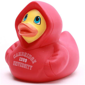 Badeente Hoodie Cambridge University - rot