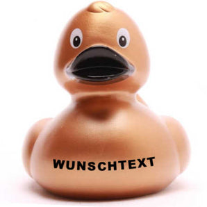 Badeente gold - Personalisiert