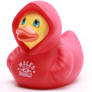 Badeente Hoodie Wales - rot