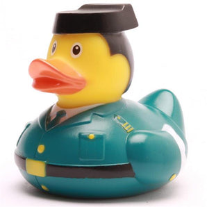 Spanische Polizei Badeente