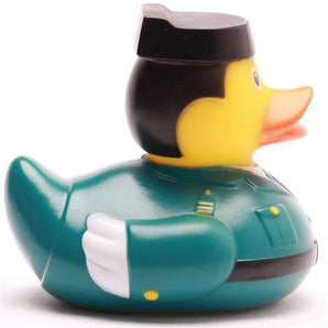 Spanische Polizei Badeente