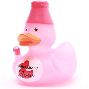 Badeente Wein