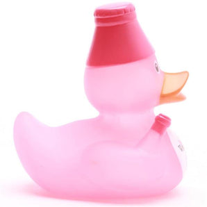 Badeente Wein