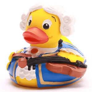 Mozart Quietscheentchen - blau