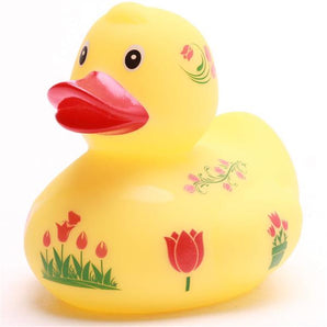 Badeente Tulpe - gelb