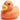 Mini Badeente - Ocker