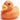 Mini Badeente - Ocker