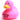 Badeente Lucky Ducky - pink