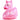 Glitzer Einhorn pink Quietscheente