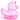 Glitzer Einhorn pink Quietscheente XL