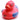 Badeente Superheld rot-blau XL