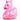 Glitzer Einhorn pink Quietscheente