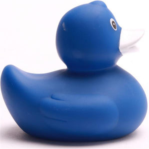 Badeente Birte - blau - 8 cm