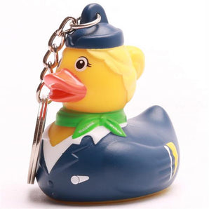 Schlüsselanhänger Stewardess - blond