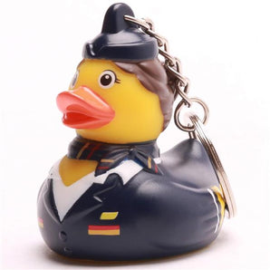 Schlüsselanhänger Stewardess - brünett