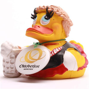 Quietscheente Dirndel Duck - Oktoberfest-Edition