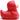 Badeente Hoodie Wales - rot - 9,5 cm