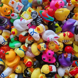Mini Badeenten Set - 100 Stück