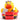 Badeente Pizzabote  - PERSONALISIERT - schwarz