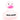 Ente Glitzer pink - PERSONALISIERT - schwarz