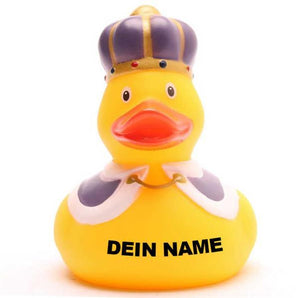 Badeente König - Personalisiert