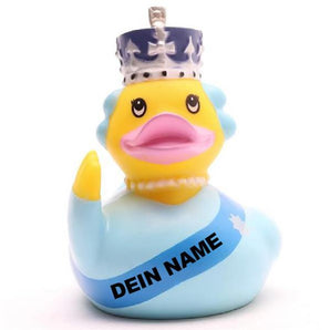 Badeente Queen Elisabeth II - Personalisiert