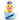 Badeente Queen Elisabeth II - PERSONALISIERT - schwarz