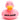 Ente - Mats - pink - PERSONALISIERT - schwarz
