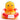 Schwimmring Ente - PERSONALISIERT - weiss