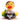 BBQ Ente - PERSONALISIERT - weiss