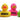 """"""You make my Day" Ente - blau - PERSONALISIERT - weiss