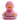 Ente Pride Pink - PERSONALISIERT - schwarz
